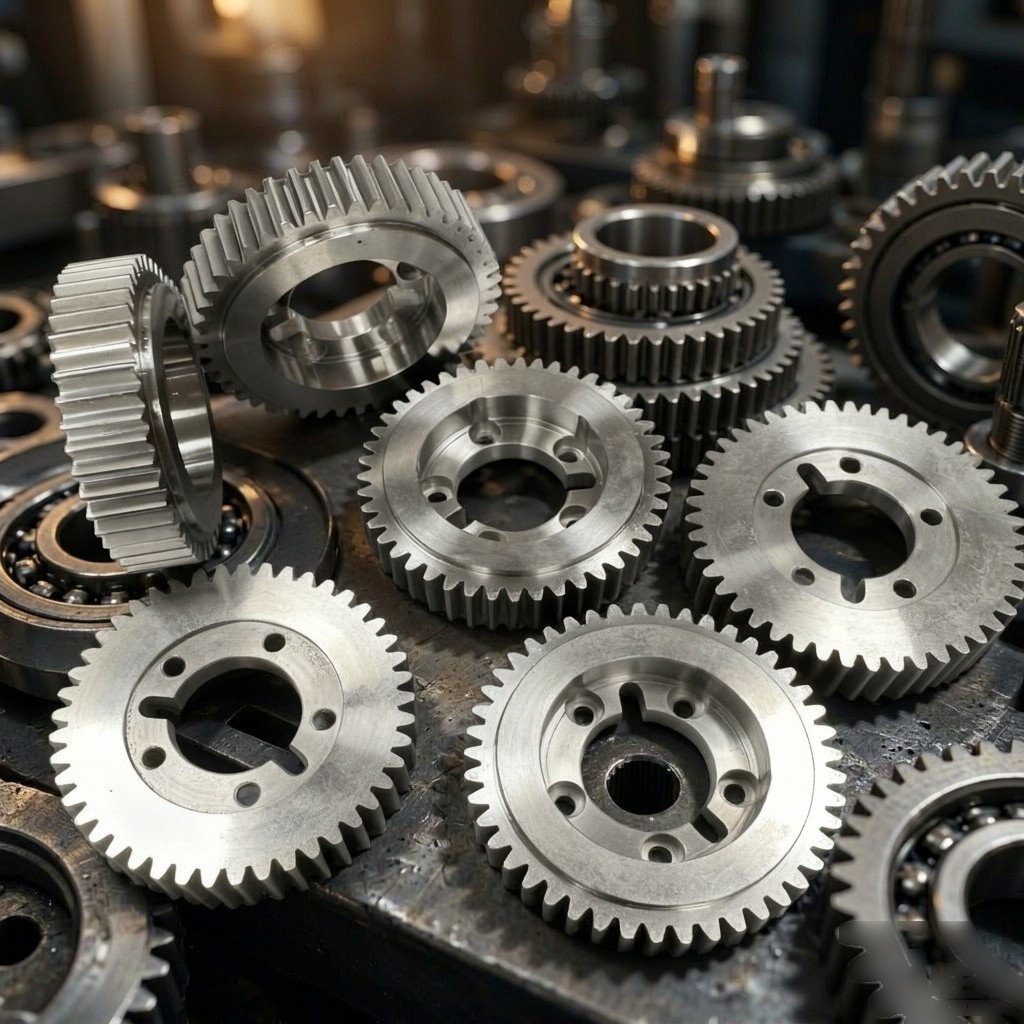 Custom Gears Machined to Your Drawing