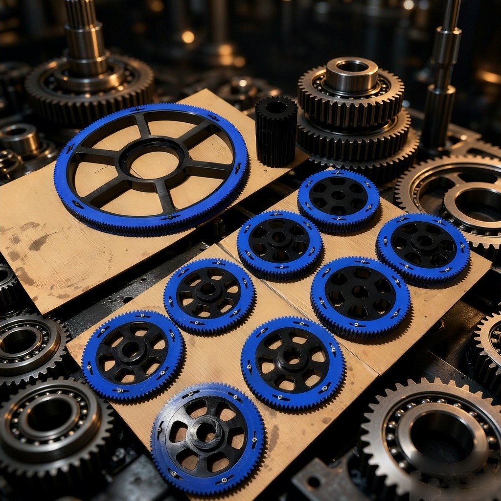 Sprockets and Roller Chains Machined to Drawing